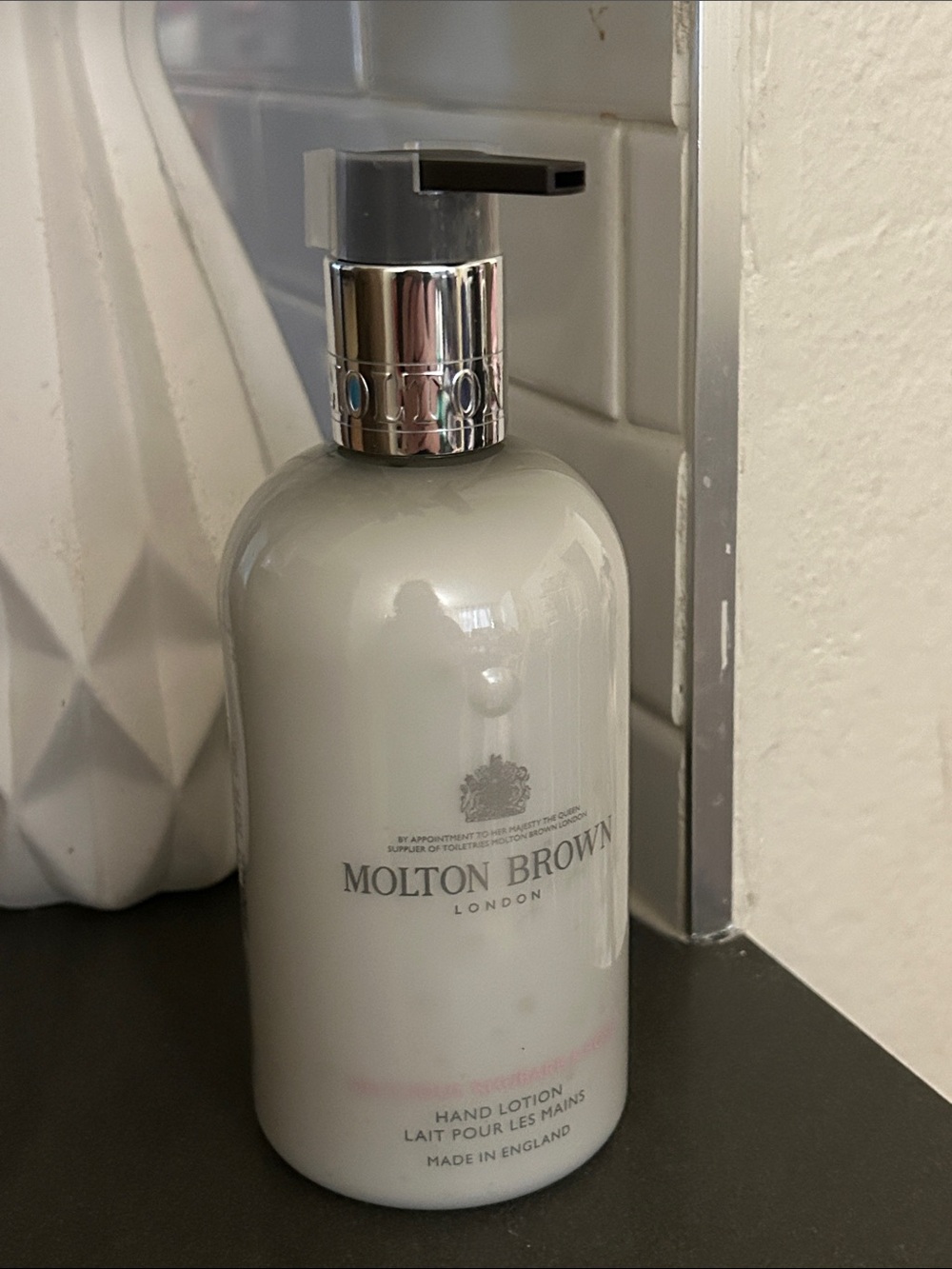 Molton Brown White Cream Hand Lotion Bottle